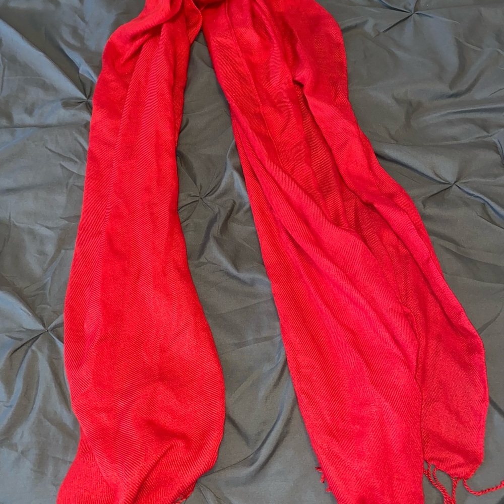 Red scarf